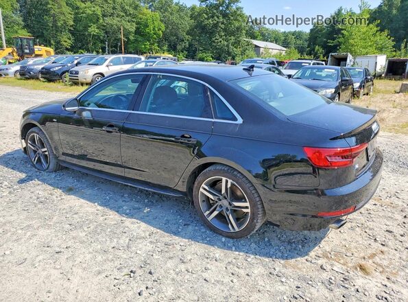 WAUENAF43HN025025 2017 AUDI A4 Black Rear left