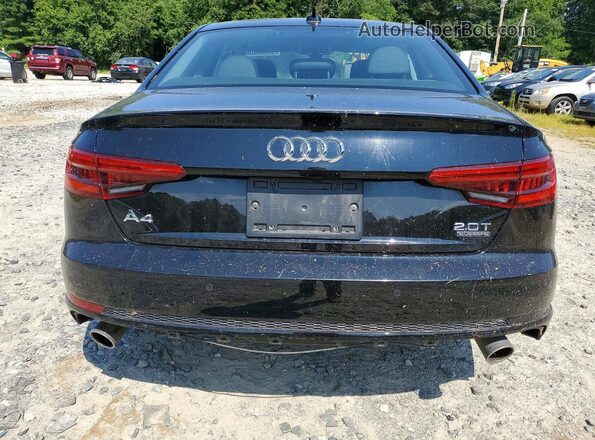 WAUENAF43HN025025 2017 AUDI A4 Black Rear view