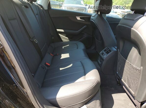 WAUENAF43HN025025 2017 AUDI A4 Black Rear seats view