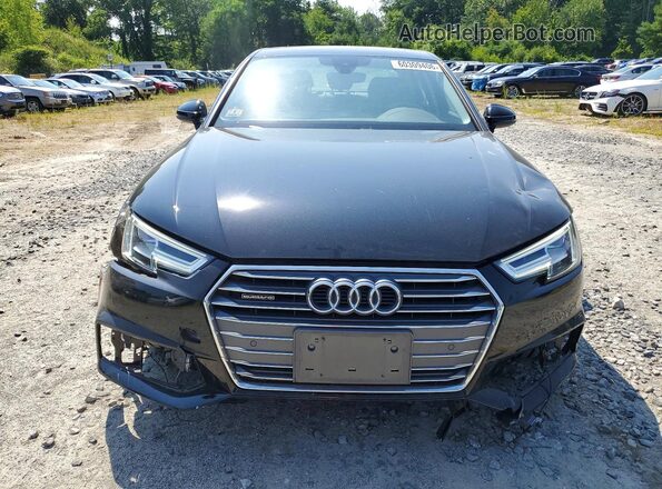 WAUENAF43HN025025 2017 AUDI A4 Black Front view