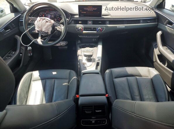 WAUENAF43JA011039 2018 AUDI A4 Silver წინა პანელის ხედი