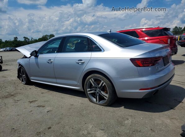WAUENAF43JA011039 2018 AUDI A4 Silver უკანა მარცხენა