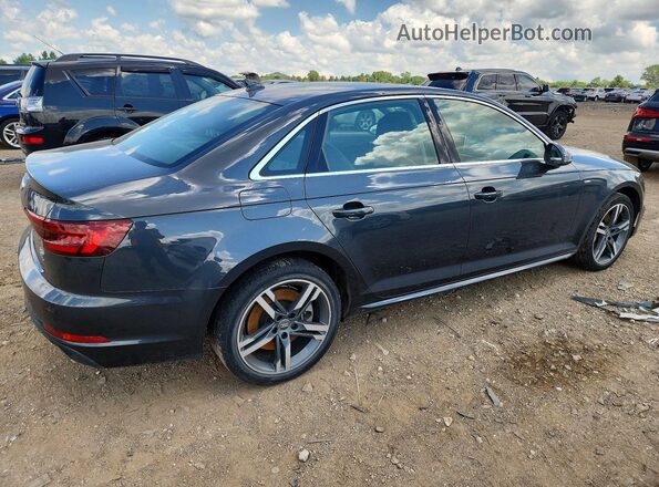 WAUENAF43JA019836 2018 AUDI A4 Gray Trasero derecho