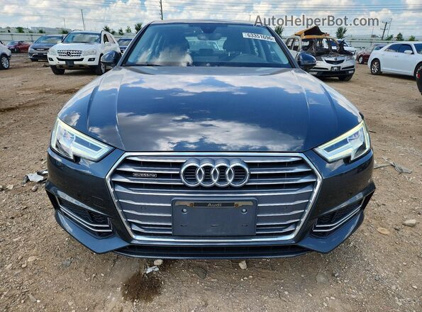 WAUENAF43JA019836 2018 AUDI A4 Gray Vista frontal