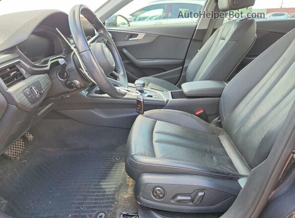 WAUENAF43JA019836 2018 AUDI A4 Gray Vista interior delantera