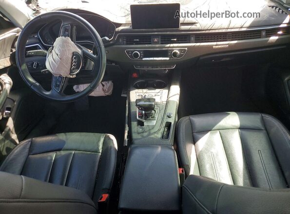 WAUENAF43KN014212 2019 AUDI A4 Blue Առջևի վահանակի տեսք