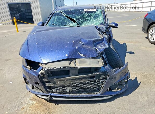 WAUENAF43KN014212 2019 AUDI A4 Blue Դիմացի տեսք