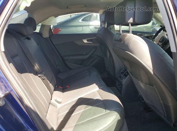 WAUENAF43KN014212 2019 AUDI A4 Blue Հետևի նստատեղերի տեսք