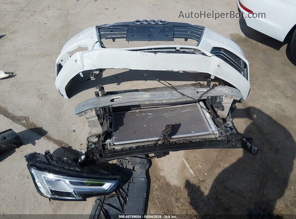 WAUENAF44HN000179 2017 AUDI A4 White Вид щитка приладів