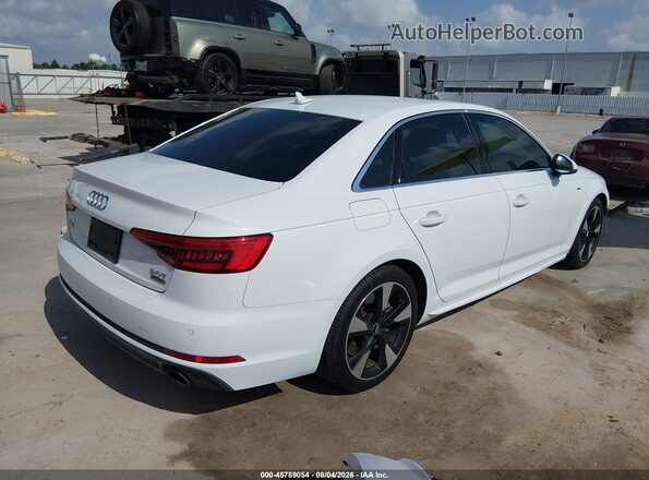 WAUENAF44HN000179 2017 AUDI A4 White Задня права чверть
