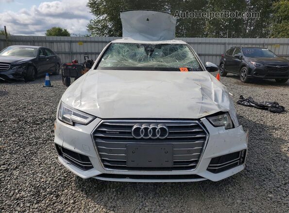 WAUENAF44HN060771 2017 AUDI A4 White Widok z przodu