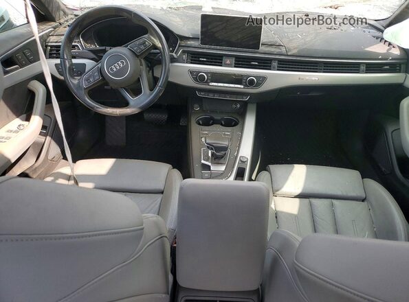 WAUENAF44HN060771 2017 AUDI A4 White Widok deski rozdzielczej