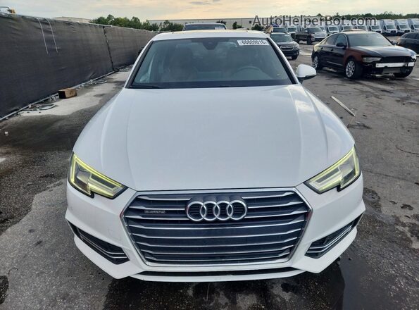 WAUENAF44HN071480 2017 AUDI A4 Белый Вид спереди
