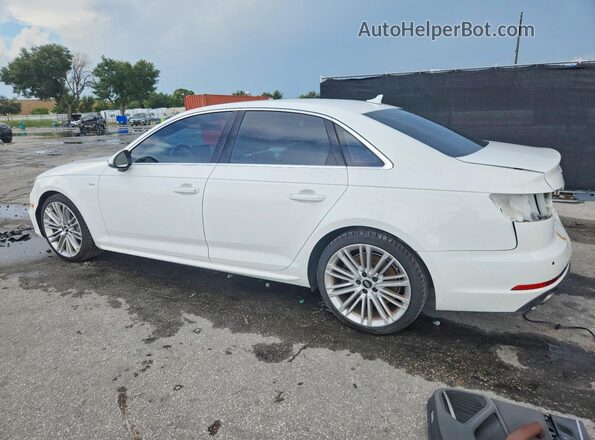 WAUENAF44HN071480 2017 AUDI A4 Белый Задняя левая четверть