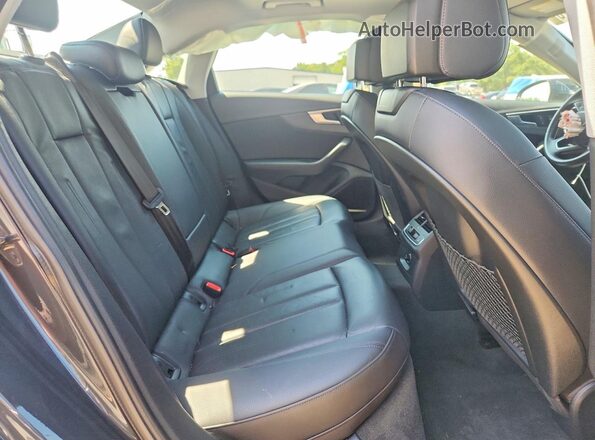 WAUENAF44JA039996 2018 AUDI A4 Black Widok tylnych siedzeń