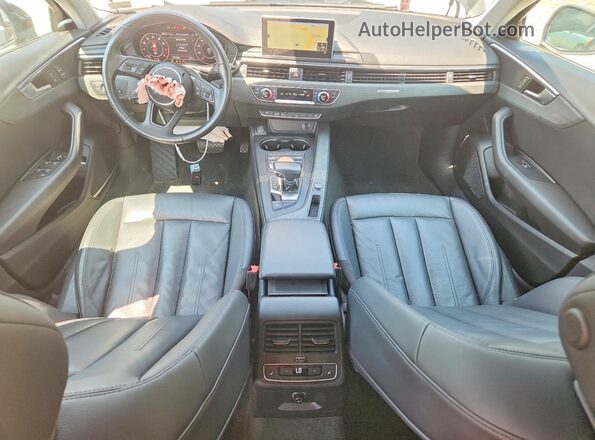 WAUENAF44JA039996 2018 AUDI A4 Black Widok deski rozdzielczej