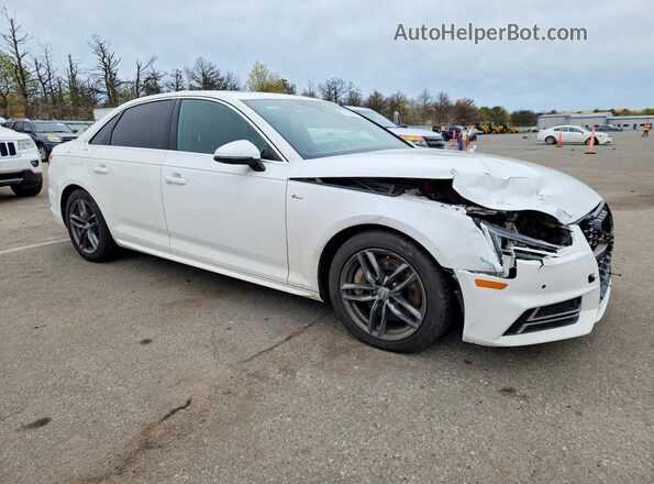 WAUENAF44JA083271 2018 AUDI A4 White Առջևի աջ