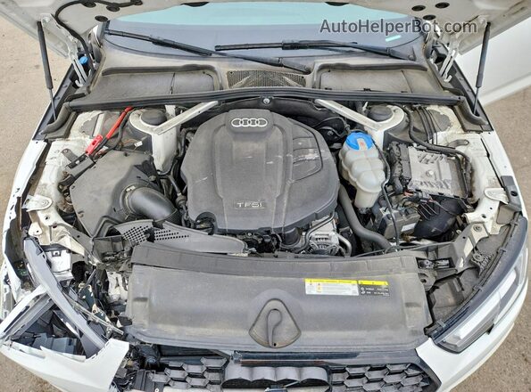 WAUENAF44JA083271 2018 AUDI A4 White Սալոնի հետևի տեսք