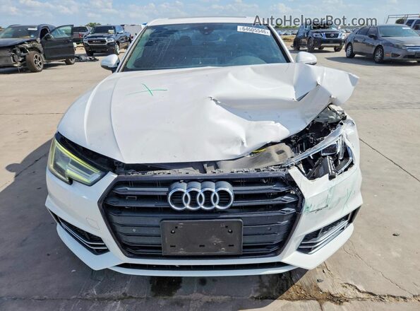 WAUENAF44JA109884 2018 AUDI A4 Белый Вид спереди