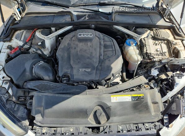 WAUENAF44JA109884 2018 AUDI A4 Белый Вид задней части салона