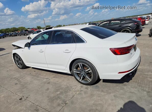 WAUENAF44JA109884 2018 AUDI A4 Белый Задняя левая четверть
