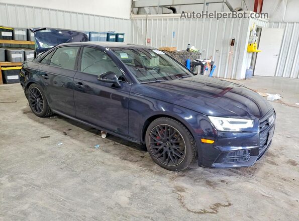 WAUENAF44JA130427 2018 AUDI A4 Blue Առջևի աջ