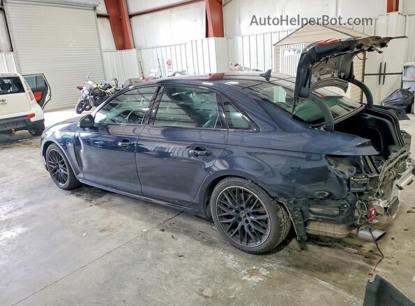 WAUENAF44JA130427 2018 AUDI A4 Blue Հետևի ձախ