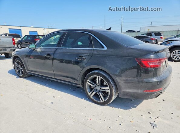 WAUENAF44JA134445 2018 AUDI A4 Black Rear left