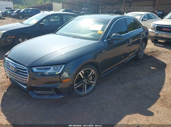 WAUENAF44JA155442 2018 AUDI A4 Black Front left