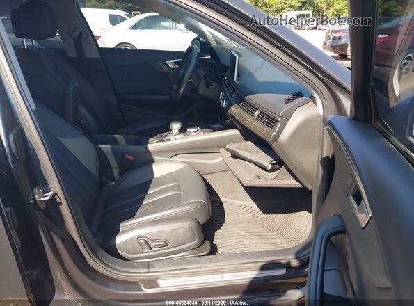 WAUENAF44JA155442 2018 AUDI A4 Black Front interior view