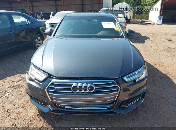 WAUENAF44JA155442 2018 AUDI A4 Black Instrument cluster view