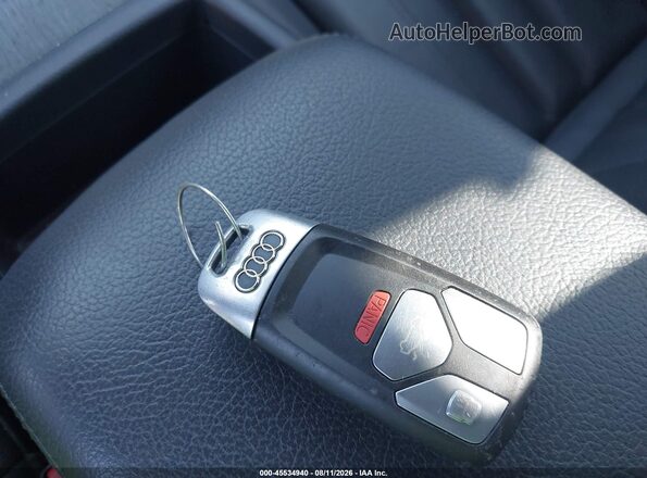 WAUENAF44JA155442 2018 AUDI A4 Black Dashboard view