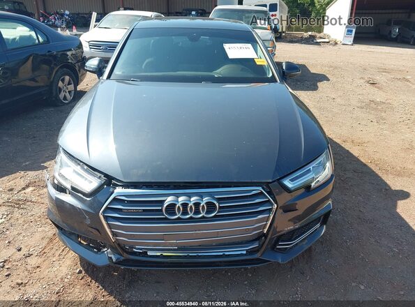 WAUENAF44JA155442 2018 AUDI A4 Black Front view