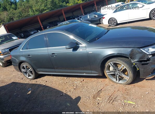 WAUENAF44JA155442 2018 AUDI A4 Black Rear interior view