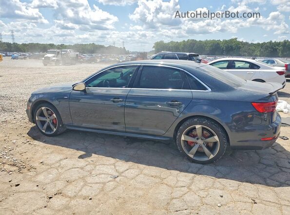 WAUENAF45HN003298 2017 AUDI A4 Charcoal Задня ліва чверть