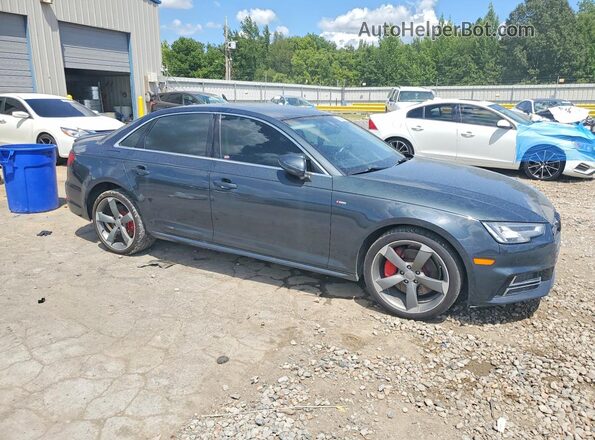 WAUENAF45HN003298 2017 AUDI A4 Charcoal Передня права чверть