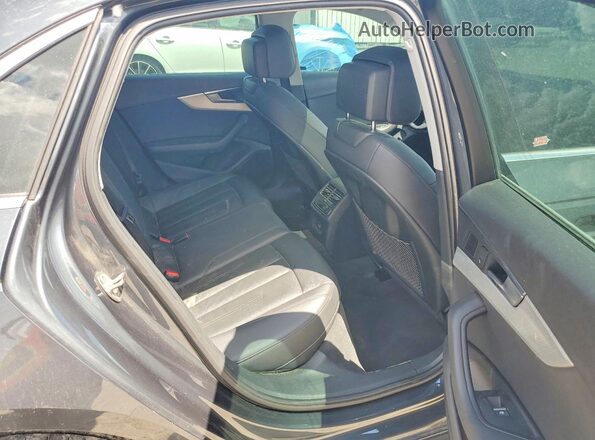 WAUENAF45HN003298 2017 AUDI A4 Charcoal Вид задніх сидінь
