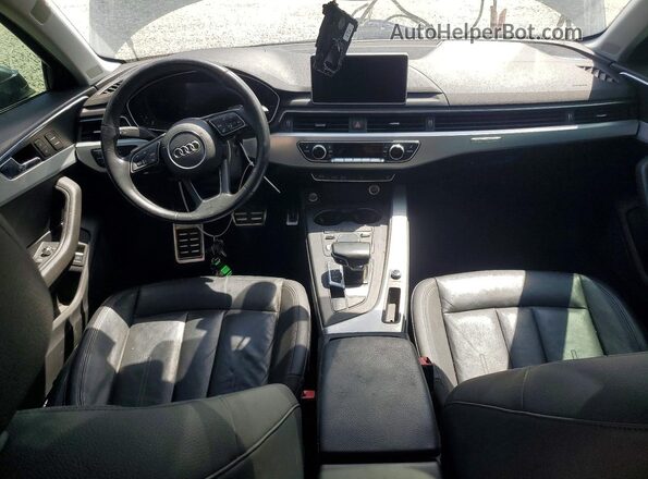 WAUENAF45HN003298 2017 AUDI A4 Charcoal Вид панелі приладів