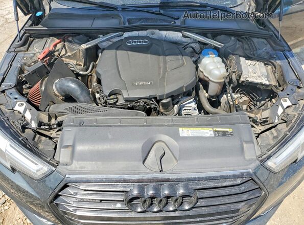 WAUENAF45HN003298 2017 AUDI A4 Charcoal Вид задньої частини салону
