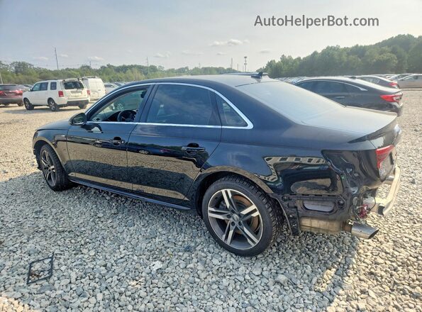 WAUENAF45HN033594 2017 AUDI A4 Black Հետևի ձախ