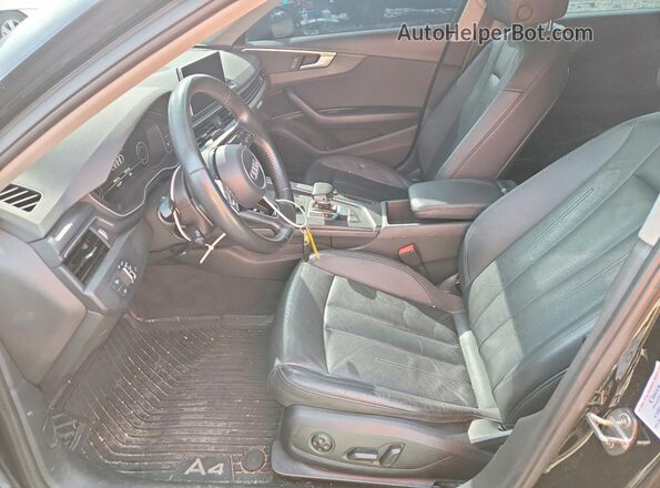 WAUENAF45HN061542 2017 AUDI A4 Black Սալոնի դիմացի տեսք