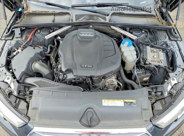 WAUENAF45HN066434 2017 AUDI A4 Серый Вид задней части салона