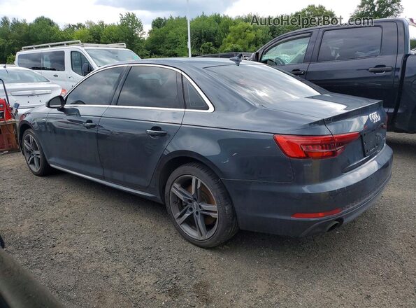 WAUENAF45HN066434 2017 AUDI A4 Серый Задняя левая четверть