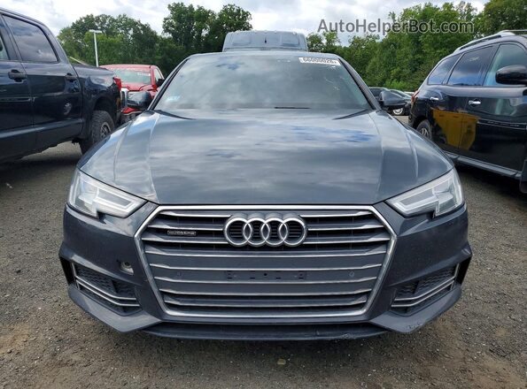 WAUENAF45HN066434 2017 AUDI A4 Серый Вид спереди