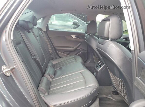 WAUENAF45HN066434 2017 AUDI A4 Серый Вид задних сидений