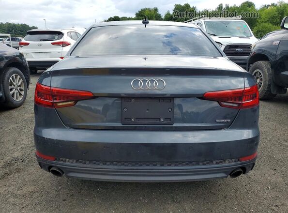 WAUENAF45HN066434 2017 AUDI A4 Серый Вид сзади