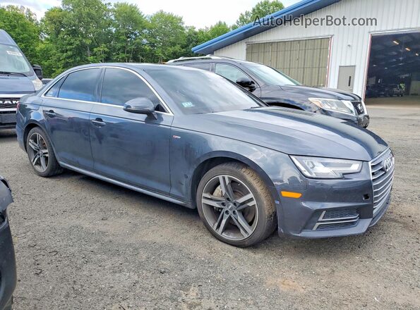 WAUENAF45HN066434 2017 AUDI A4 Серый Передняя правая четверть