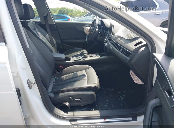 WAUENAF45JA021541 2018 AUDI A4 White Вид салону спереду