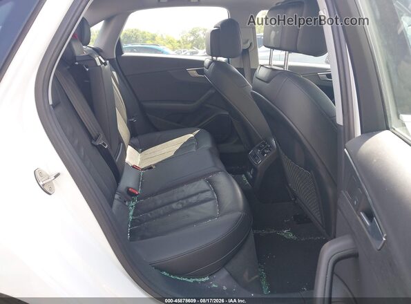 WAUENAF45JA021541 2018 AUDI A4 White Вид наклейки з VIN-кодом