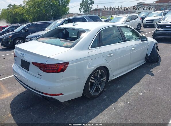 WAUENAF45JA021541 2018 AUDI A4 White Задня права чверть